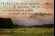 The Lord is not slow in keeping his promise, as some understand slowness. He is patient with you, not wanting anyone to perish, but everyone to come to repentance.  (2.Peter 3,9)