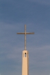 Kreuz auf Turmspitze
