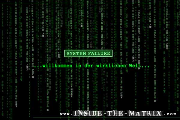 Willkommen in der wirklichen Welt. System Failure - Bildquelle: pixelio.de