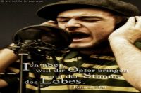Ich aber will dir Opfer bringen mit der Stimme des Lobes. (Jona 2,10a)