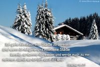 Ich gehe hin, euch eine Stätte zu bereiten. Und wenn ich hingehe und euch eine Stätte bereite, so komme ich wieder und werde euch zu mir nehmen, damit, wo ich bin, auch ihr seid. (Johannes 14,2-3)