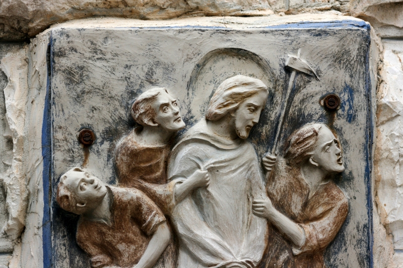 Gefangennahme Jesu im Garten Getsemani
