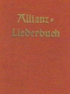 Liederbuch: Allianzliederbuch