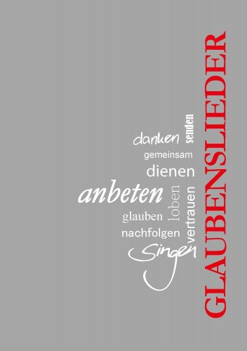 Liederbuch: Glaubenslieder 2024