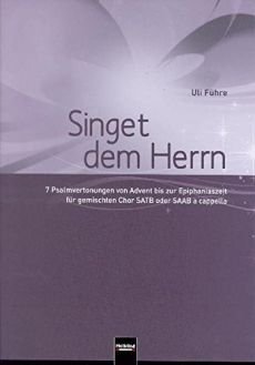 Liederbuch: Singet dem Herrn